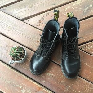 Black Combat Boots